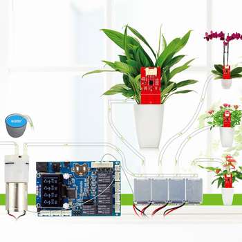 Automatic Watering Kit for Arduino Moisture Sensor DIY Self Watering Plant Water Cooling Kit on YourHobbyWorld.com | Best Price Guarantee.