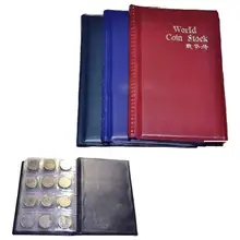 Newest 120 World Coin Note Currency Holder Collection Book with Wholesales Useful Booklet For Collecting Coins