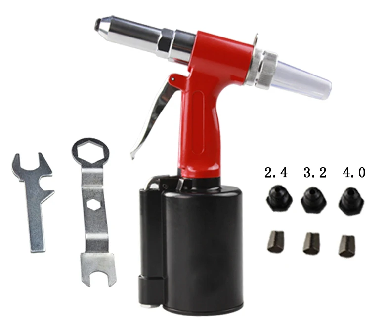 Air Pneumatic Riveter Gun 3.2 4.8mm Lightweight Automatic Pneumatic