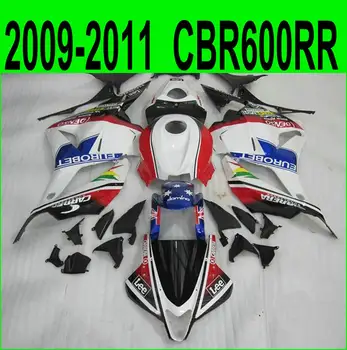 

Fairings body For Honda CBR600RR 2009 2011 2012 ( White red ) cbr 600rr 09 / 10 / 11 Fairing kit China71