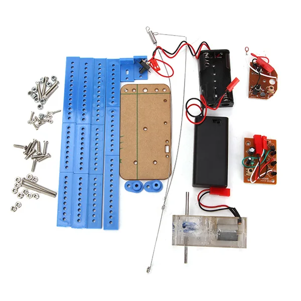 

DIY Remote Control Quadruped Robot Assembling Model Toy Robot Smart Car Kit Module