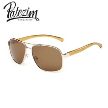 Venta caliente gafas de Sol de Aviador Marco De Aleación Out Door Sport Driving Gafas de Sol Polarizadas de Los Hombres gafas de sol hombre