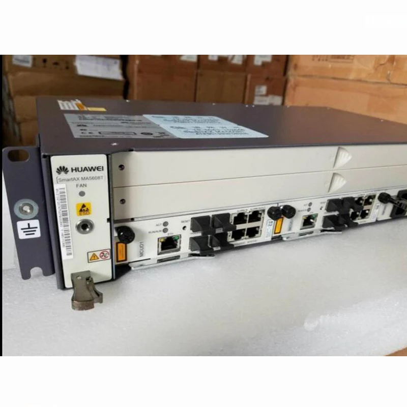 Акция цена HW 1" дюймовый OLT GPON OLT MA5608T DC, 1* MPWC линия питания Оптический Терминал, 1* MCUD 1G управление