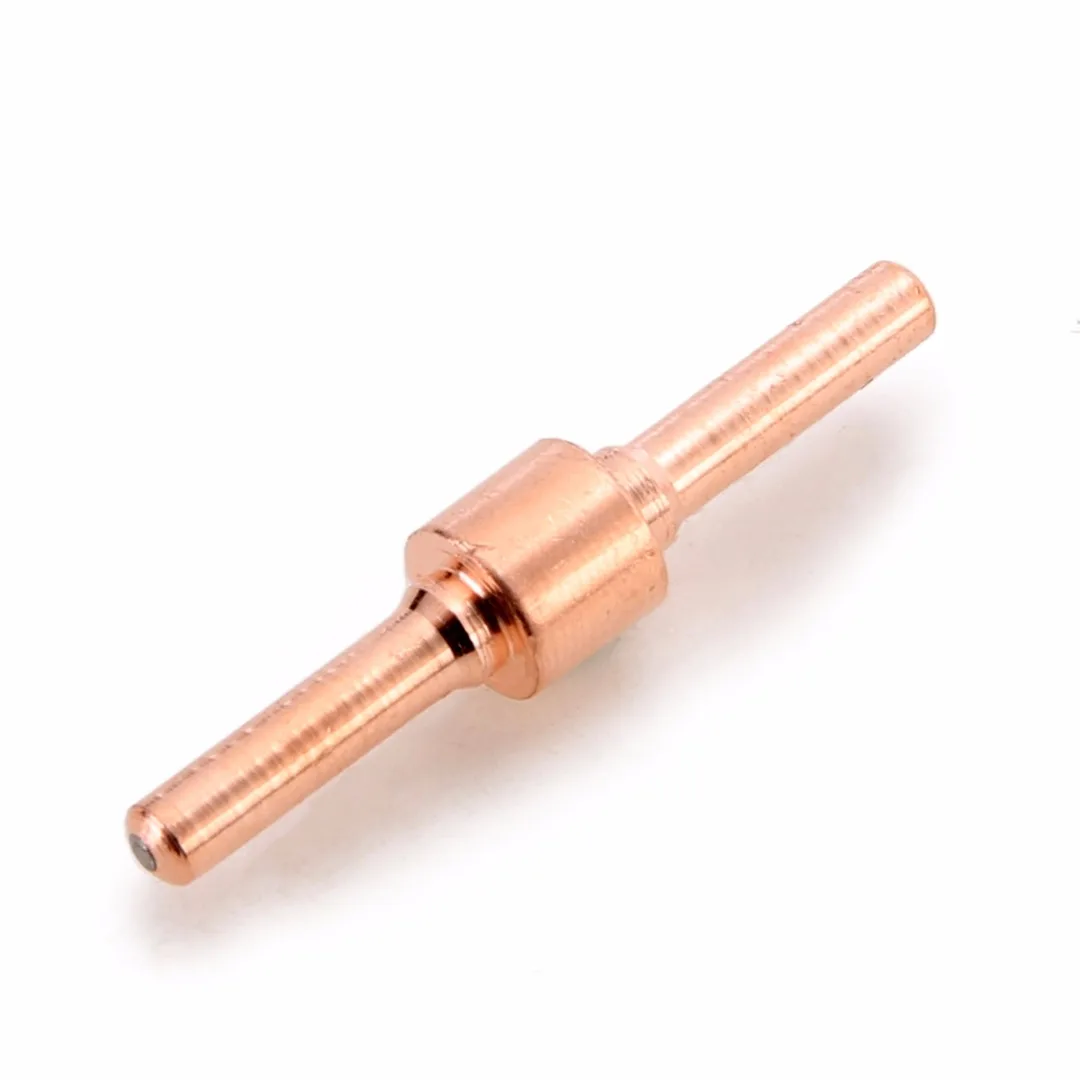 60PCS Copper Air Plasma Cutter Cutting Nozzles Electrode Long Tip Torch Consumable Kits For PT31 LG40 40A Torch Machines