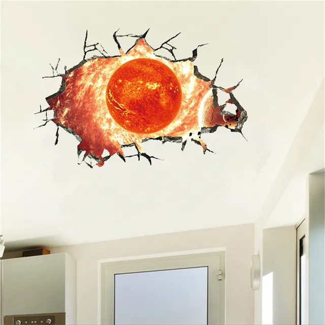 aliexpress : buy new 3d star series floor stickers 1pc 3d wall
