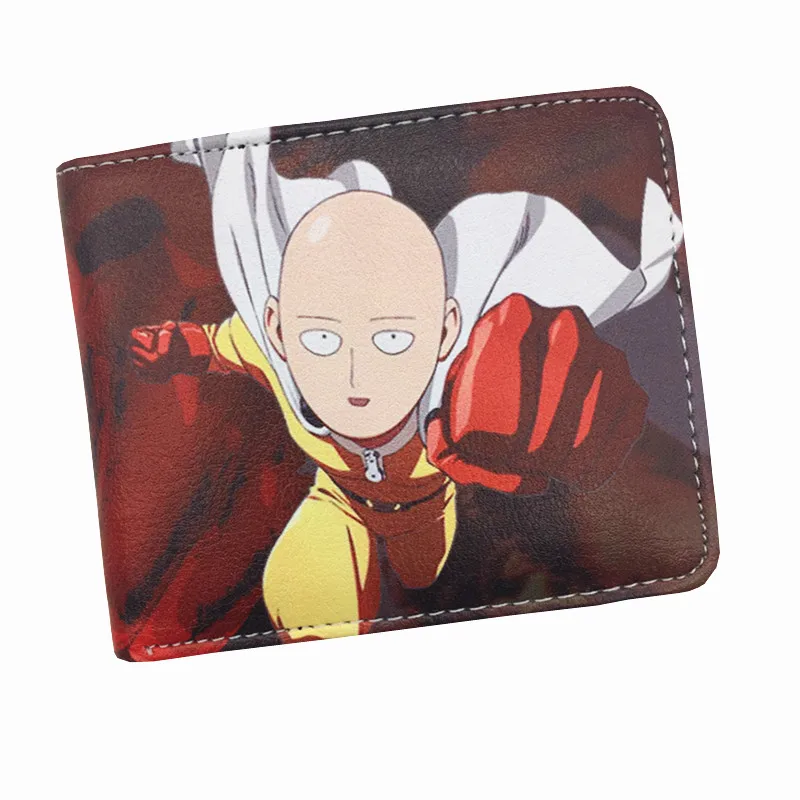 

Free Shipping Comics One Punch Man Star Wars Purse Logo Credit Card Holder Cartoon Wallet