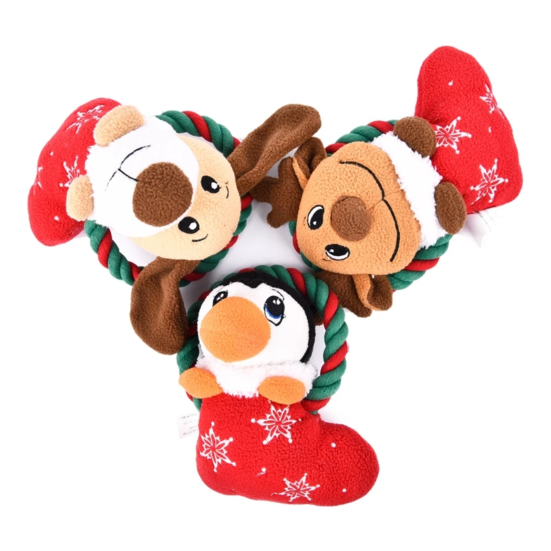 Happy Christmas!Dog Cat Chew Toy Do Good For Teeth Pet Teething Stick