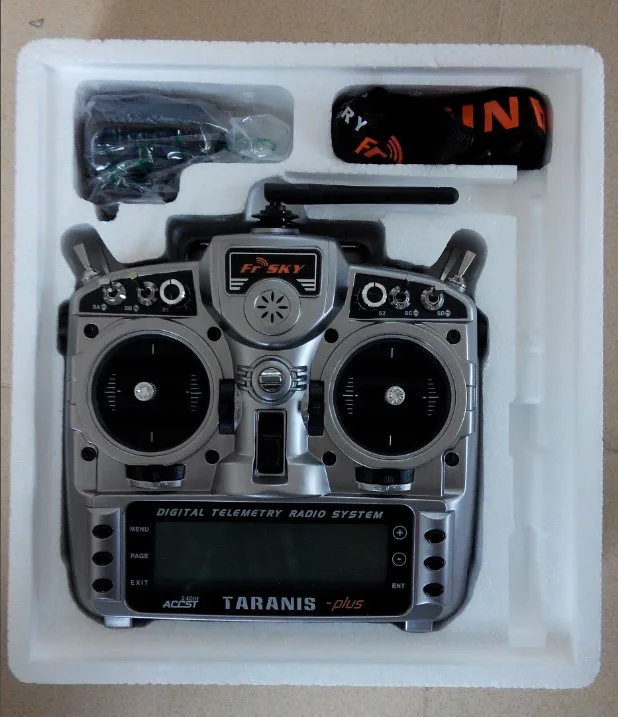 FrSky 2,4G Taranis X9D Plus+ 16-канальный телеметрический радиопередатчик(с открытым исходным кодом) | Plus Edition пульт дистанционного управления w/X8R/режим радиоуправления 2