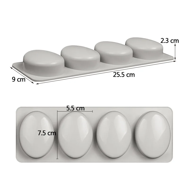 3 шт. силиконовая форма для мыла ручная работа Производство Мыла Овальная Круглая квадратная форма для мыла DIY ручной работы