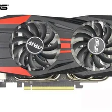 Б/у, оригинальные видеокарты ASUS GTX 760 2GB 256Bit GDDR5 для nVIDIA vga-карт Geforce GTX760 HDMI DVI