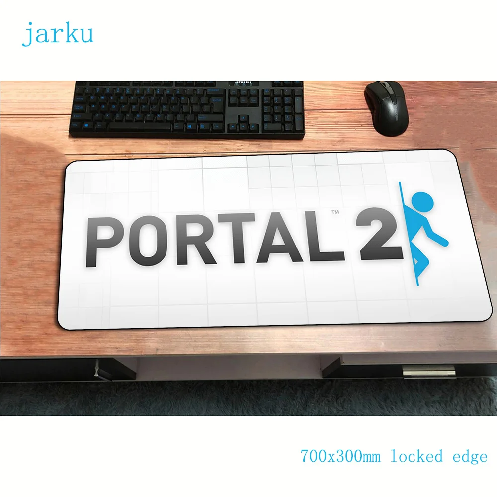 Коврик для мыши portal 2 700x300x2 мм игровой коврик Аниме большой офисный notbook