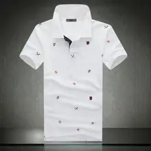 

Polo Shirt 2018 New Brand Men Clothing Solid Mens Polo Shirts Casual Poloshirt Cotton Breathable Big Size XXXL 4XL 5XL 4802