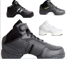 Women And Men Ballroom Salsa Jazz Dance Shoes Genuine Leather Top Quality With Breathable Dance Sneakers