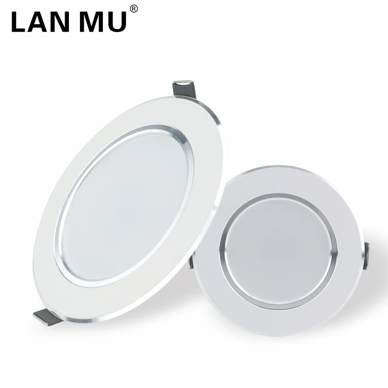 

LAN MU LED Downlight 3W 5W 7W 9W 12W Round Recessed Lamp 220V 230V 240V Led Bulb Bedroom Kitchen Indoor LED Spot Lighting