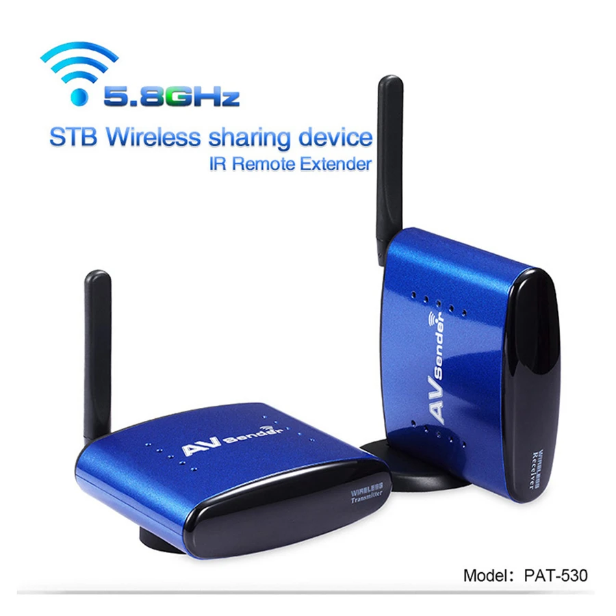 PAT 530 200m Wireless AV RCA Digital Audio Video Transmitter font b Receiver b font Sender