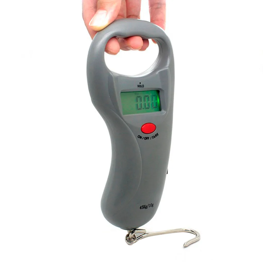 

WH-A13L 45kg x 10g Digital Hanging Hook Scale LCD Electronic Weight Fishing Luggage Scale With 1m Tape Measure