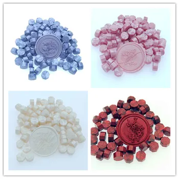 

New 6 colors retro sealing wax tablets beads / particles / strips of bronzing wax seal ancient sealing wax 30g,100-105pcs in BAG