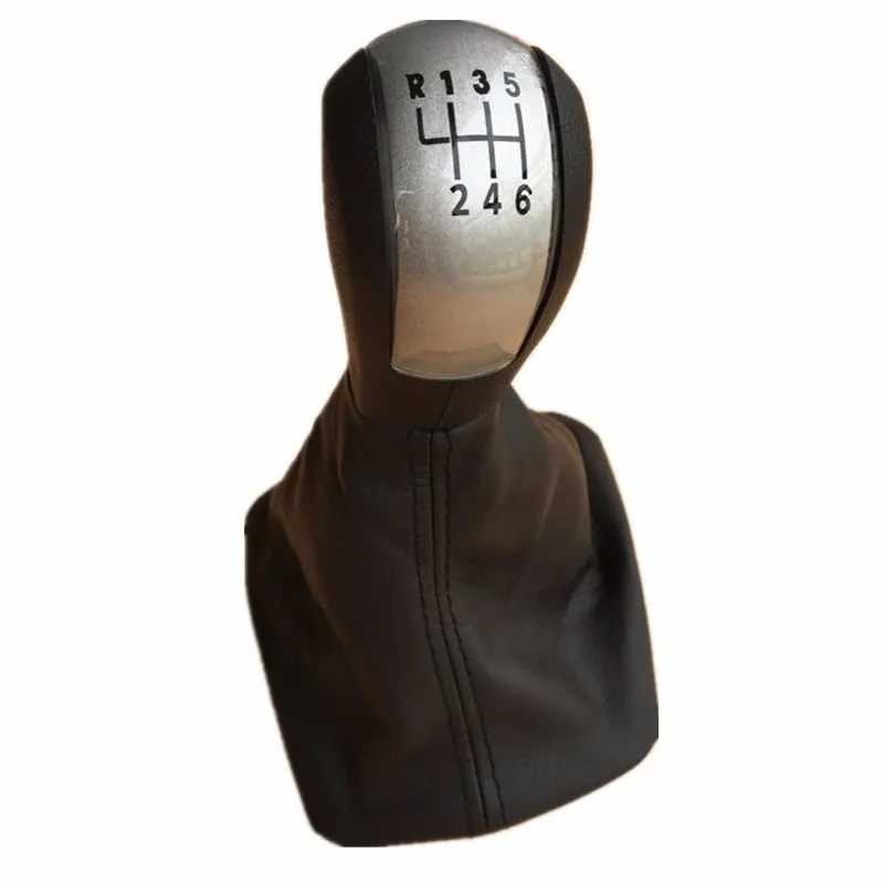 Car Styling For Skoda Octavia 2 A5 A6 2004-2011 2012 2013 Gear Lever Stick Shift Knob Leather Boot Gaiter Case Collar