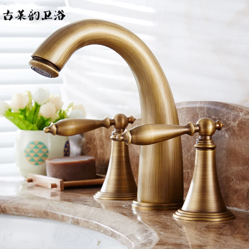 brass bathroom fixtures set