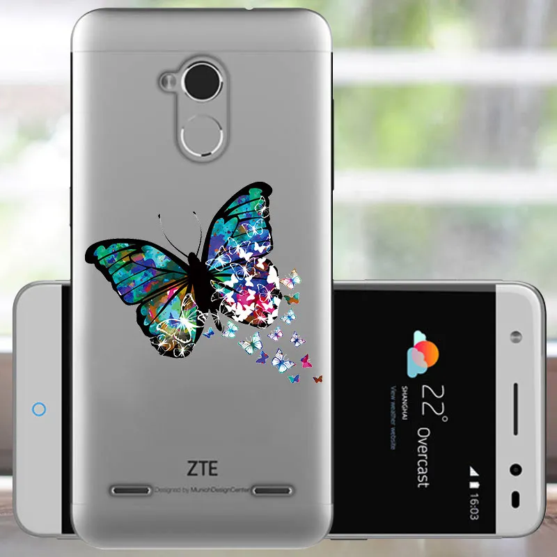 CROWNPRO для Funda zte Blade V7 Lite чехол Защитный ТПУ с рисунком для zte V7 Lite чехол для Capa zte Blade V7 Lite - Цвет: OWCDE