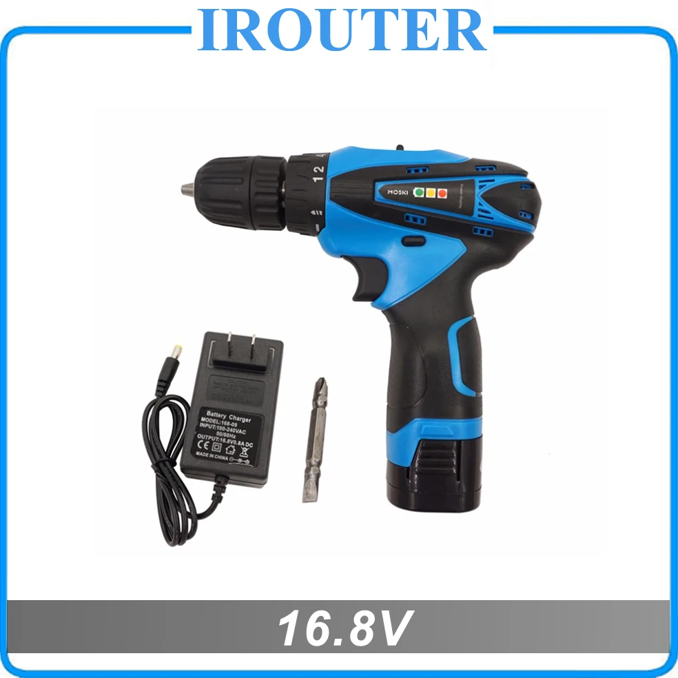 16.8V DC New Design Mobile Power Supply Lithium Battery Cordless Drill/Driver Tools Electric Drill | Инструменты