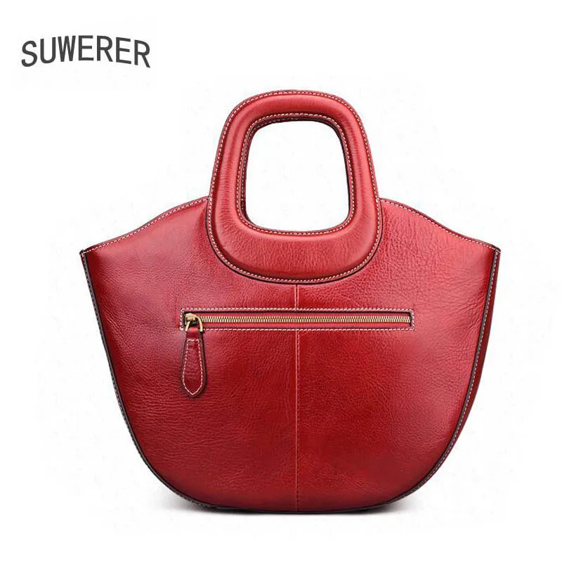 Handtaschen Für Leder Taschen Stil Luxus Neue Marken Frauen red Chinesischen Designer Echtem Black Suwerer Berühmte wE0Xfq