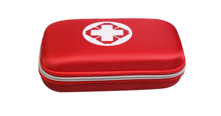 Черный и красный цвет аптечки портативные на открытом воздухе выживания в случае землетрясения аварийные сумки автомобиль установленный медицинский пакет - Цвет: Красный