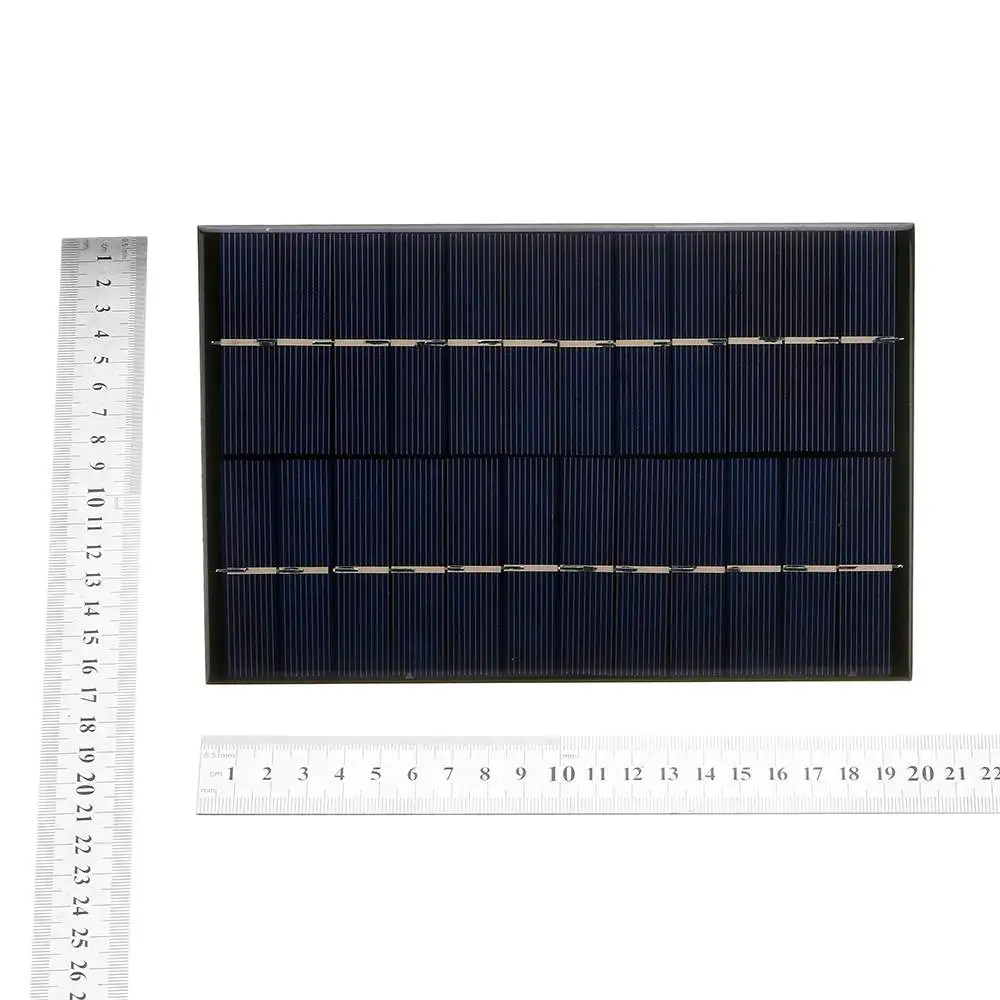 LEORY солнечная панель 12 в 4,2 Вт солнечное зарядное устройство 5 в телефон зарядное устройство 12 В Мини DIY эпоксидные поликристаллические клетки для мобильного телефона
