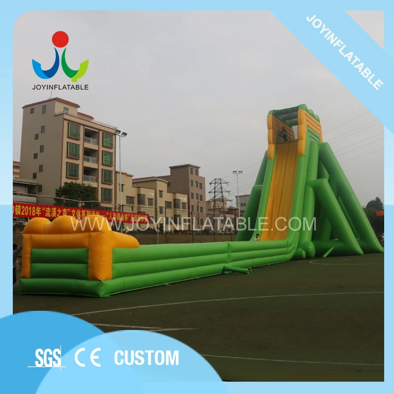 

Customized Giant Inflatable Water Slide ,Beach Slip N Slides for Kid and Adult