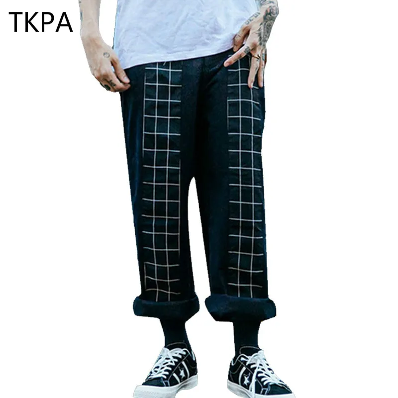 jogger plaid pants