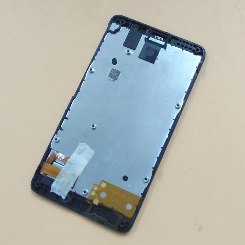 

For Nokia X A110 RM 980 RM980 Touch Screen Digitizer Panel Sensor Glass + LCD Display Module Monitor Screen Assembly With Frame
