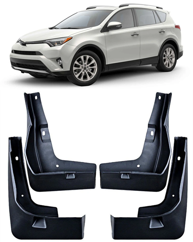 

Car Splash Guards Mud Guards Flaps Fit FOR 2008-2010 TOYOTA Highlander fender 4pcs/set