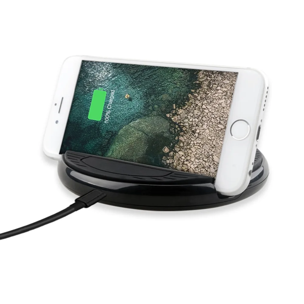 

YIJINSHENG Car Mount Wireless Charger For iPhone X 8 Samsung Note 8 S8 S7 Fast Wireless Charging Car Phone Mat Holder Stand