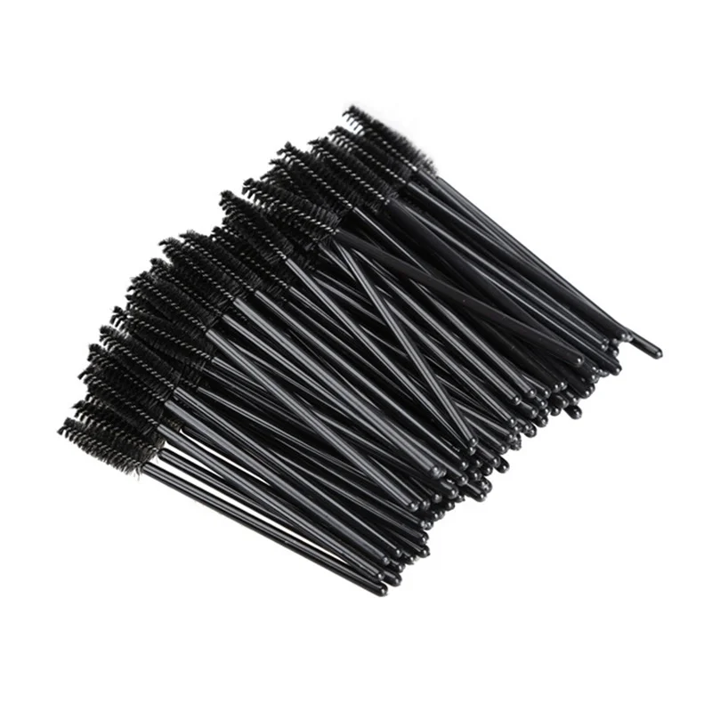 

Portable Small Unique Eyelash brush Disposable Hygiene Man-made fiber Make-up Eye makeup 50pcs Helpful Lash Comb Colourful