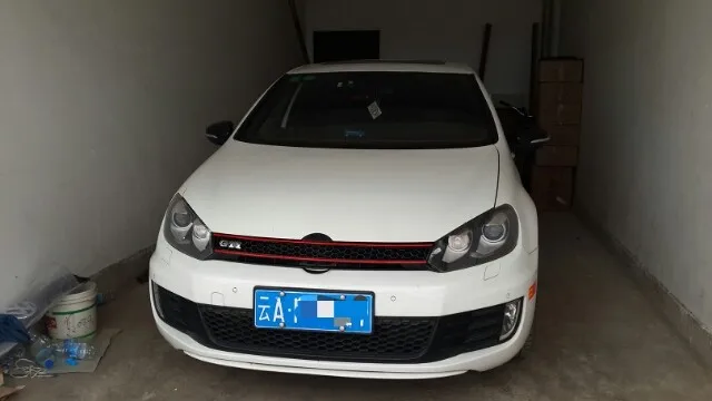 Для Volkswagen Golf 6 MK6 GTI R20 ABS автомобильный Стайлинг внешние части гоночные грили без логотипа VW