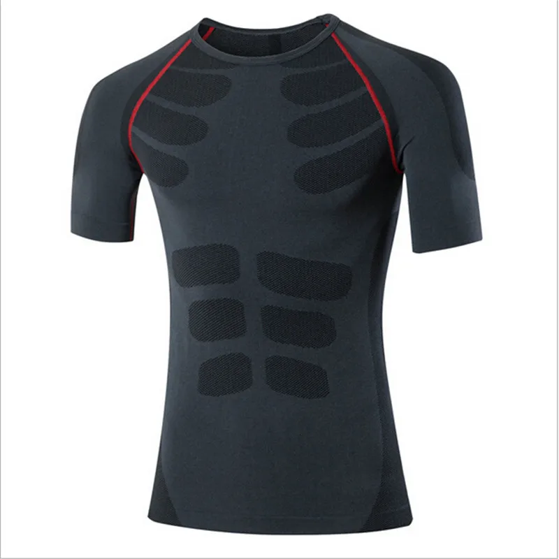 6003 Men Boys Compression Bodybuilding font b Fitness b font Base Layers Under Tops Shirts