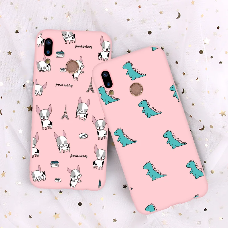 

Pink Animal Soft TPU For Huawei P30 Pro P20 Lite P Smart 2019 P8 P9 P10 Plus Mate 10 20 Pro nova 2i Lite 3 3i 3e 4 4e Matte Case