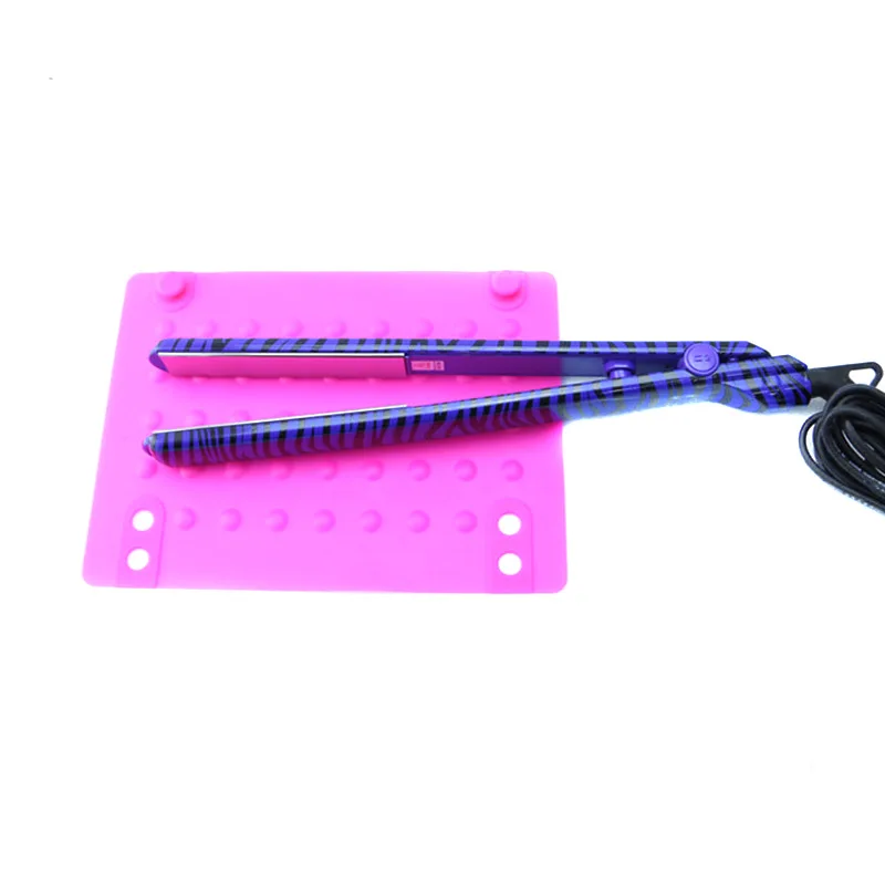 Силиконовые термостойкие Коврики анти-тепло Коврики S для выпрямитель для волос, щипцы для завивки Инструменты hs11