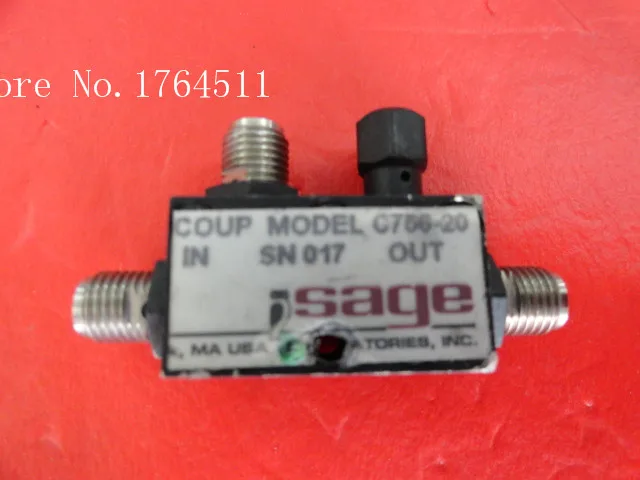 

[BELLA] SAGE LABORATORIES C756-20 12-18GHz 20dB coupler