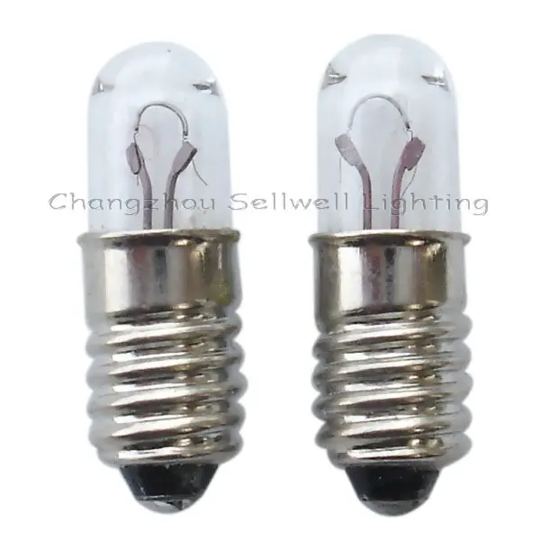 E5 T4.7x16 6v 1w 10pcs миниатюрные лампы освещения A246 | Лампы и освещение