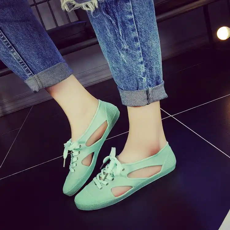 plastic shoes for ladies