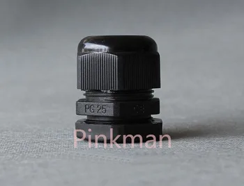 

50pcs Germany PG Style Black PG13.5 Nylon Cable Glands