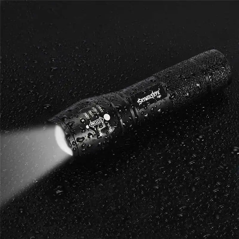 Tactical LED MINI Flashlight G700 X800 Zoom Super Bright Military Grade powerful led torch flashlight lanterna bike #4A30 (8)