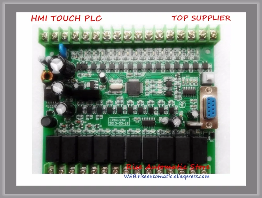 

LK1N-24MR Made in China PLC Industrial control board PLC Control Board Online download Monitor Text