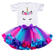 unicorn birthday dress size 8