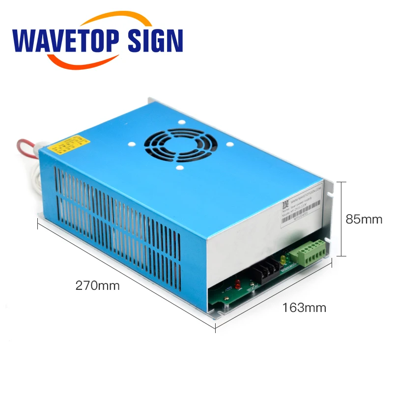 WaveTopSign HY-DY13 100 Вт Co2 лазерный источник питания для RECI Z2/W2/S2 CO2 лазерная трубка гравировальная и режущая машина DY серия