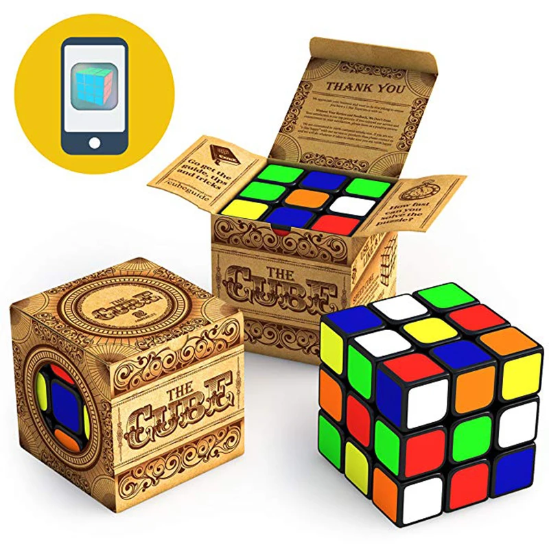 

Cool Children Intelligence Magic Cube Toys Professional 3*3*3 Speed Competition Fidget Cube Birthday Gifts Cube Puzzles For Kid