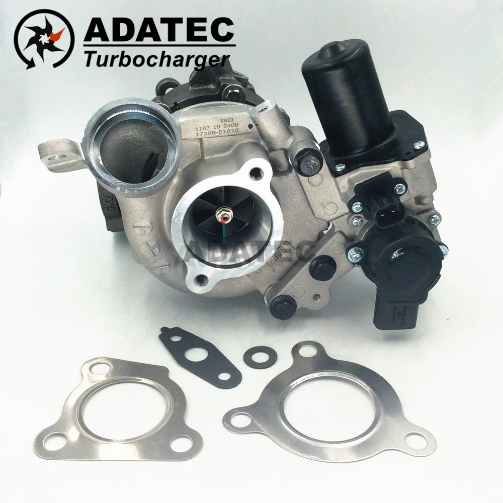Новое турбозарядное устройство VB37 17208 51010 51011 турбина VB23 для Toyota Landcruiser V8 D 195 кВт 261