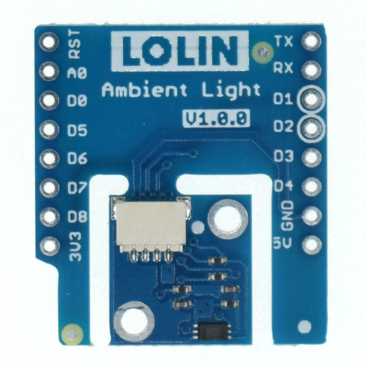 

Ambient light Shield V1.0.0 for LOLIN D1 mini BH1750 BH1750FVI I2C digital light sensor module