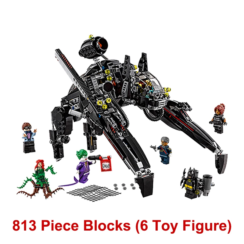 

LEGO Batman Movie Series Building Blocks Toy 70908 Fighter Armor Assembling Blocks Children Birthday Toys Brick Gift